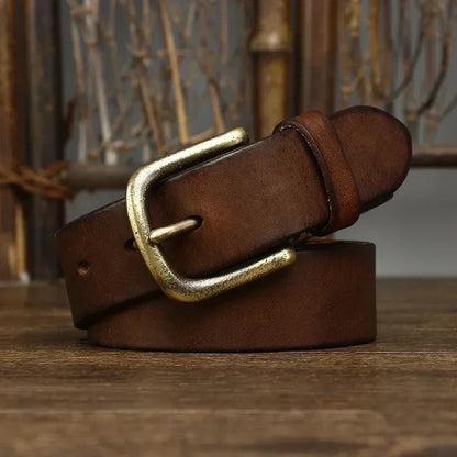 Genuine Leather Belt Men