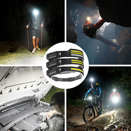 Induction Headlamp COB LED